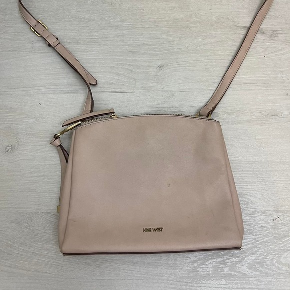 Nine West Handbags - Women's Nine West Light Pink/Tan Purse/Bag